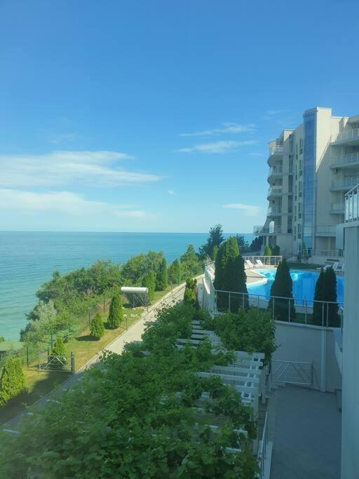 Studio Silver Terace With Sea View For 4 Person Бяла Экстерьер фото