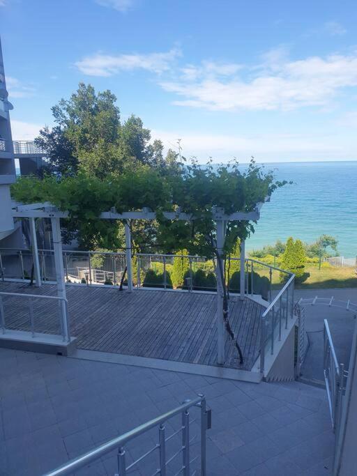 Studio Silver Terace With Sea View For 4 Person Бяла Экстерьер фото