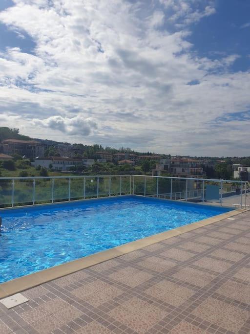 Studio Silver Terace With Sea View For 4 Person Бяла Экстерьер фото